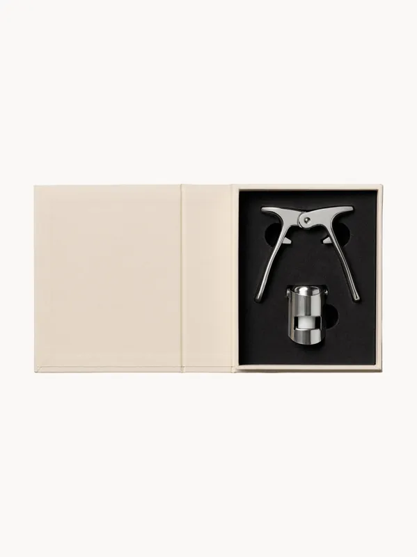 Accesorios para champán The Essentials, set de 2 - Printworks