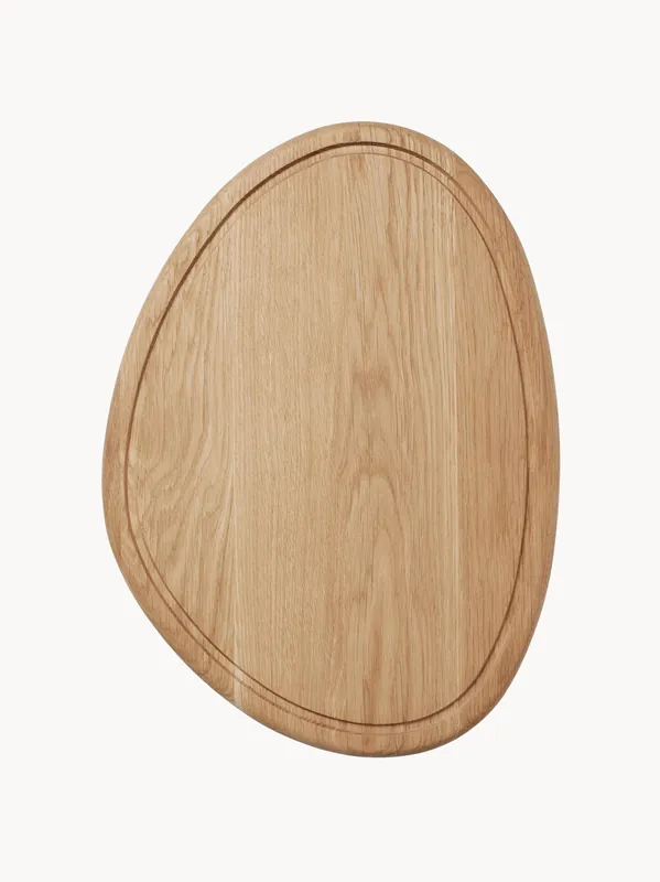 Tabla de cortar de madera de roble artesanal Limfjorden - Broste Copenhagen