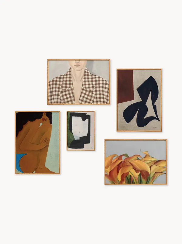 Set de cuadros Artwall no. 38, 5 uds. - Paper Collective