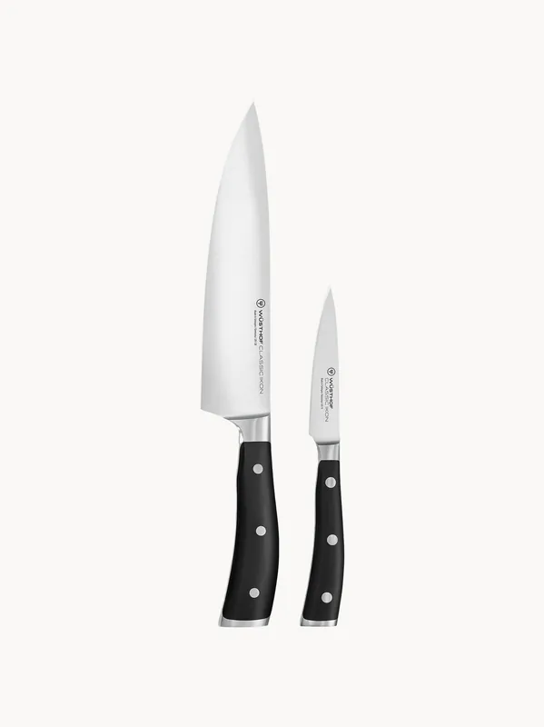 Set de cuchillos de acero inoxidable Classic Icon, 2 uds. - WÜSTHOF