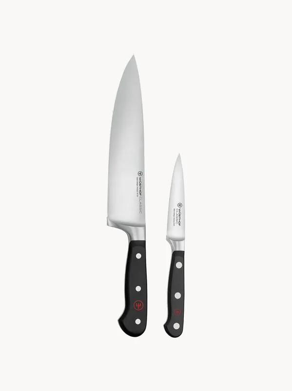 Set de cuchillos de acero inoxidable Classic, 2 uds. - WÜSTHOF