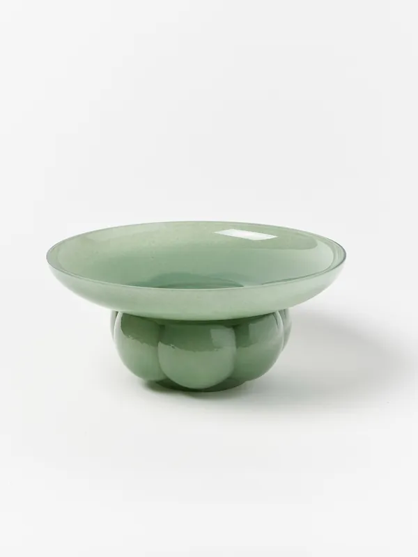 Bol decorativo de vidrio soplado Uva - AYTM