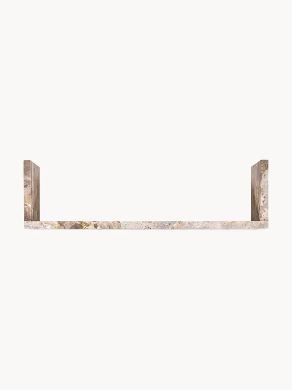 Estante de pared artesanal de mármol Marr - House Doctor