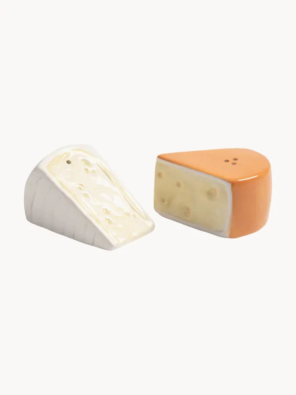Salero y pimentero artesanales Cheese - &klevering