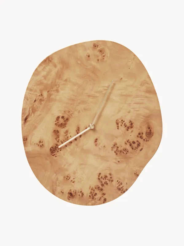 Reloj de pared de madera Melt - Ferm Living