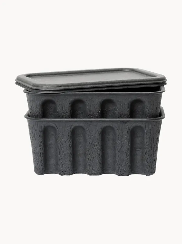 Set de cajas de pulpa de papel Pulp, F 18 cm, set de 2 - Ferm Living