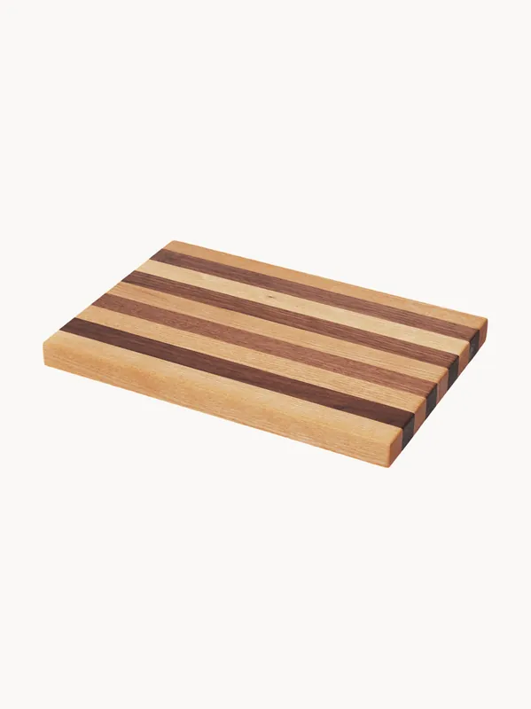 Tabla de cortar de madera de nogal y roble Stribe - Ferm Living