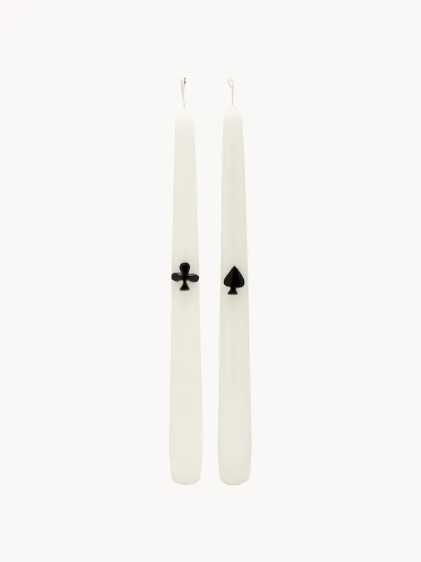 Velas cenitales Play Your Cards Right, set de 2 - Anna + Nina