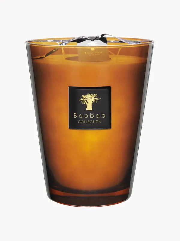 Vela perfumada Prestigieuses (cuero, vetiver, almizcle) - Baobab