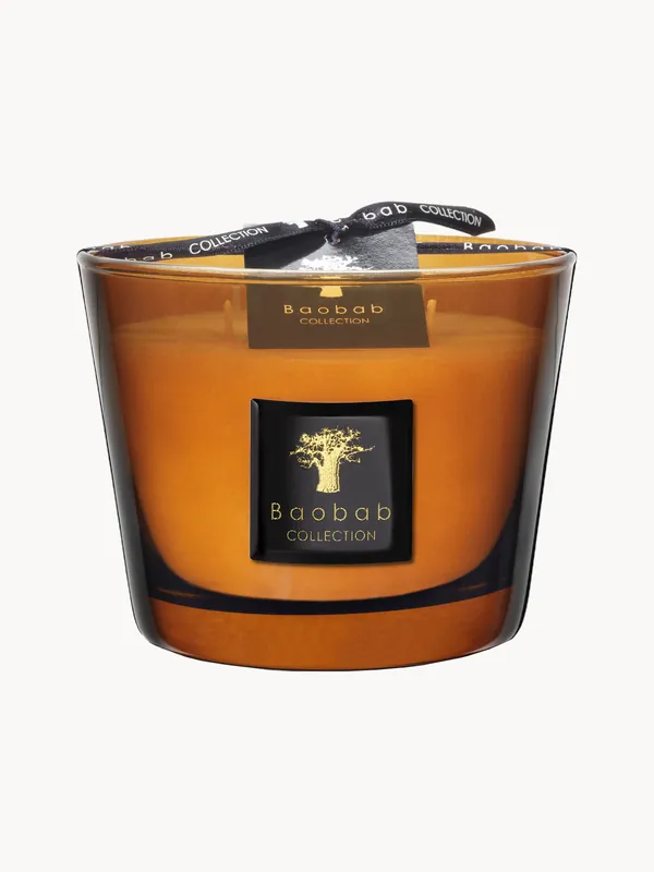 Vela perfumada Prestigieuses (cuero, vetiver, almizcle) - Baobab