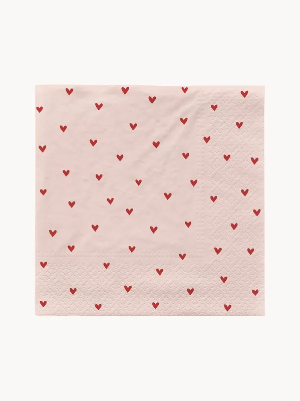 Servilletas de papel Amor, 20 uds. - Broste Copenhagen
