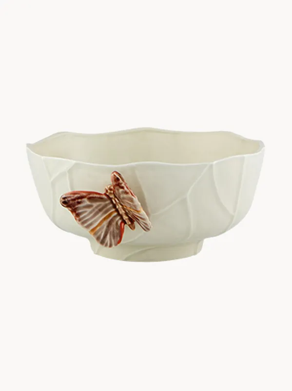Ensaladera grande Cloudy Butterflies - BORDALLO PINHEIRO