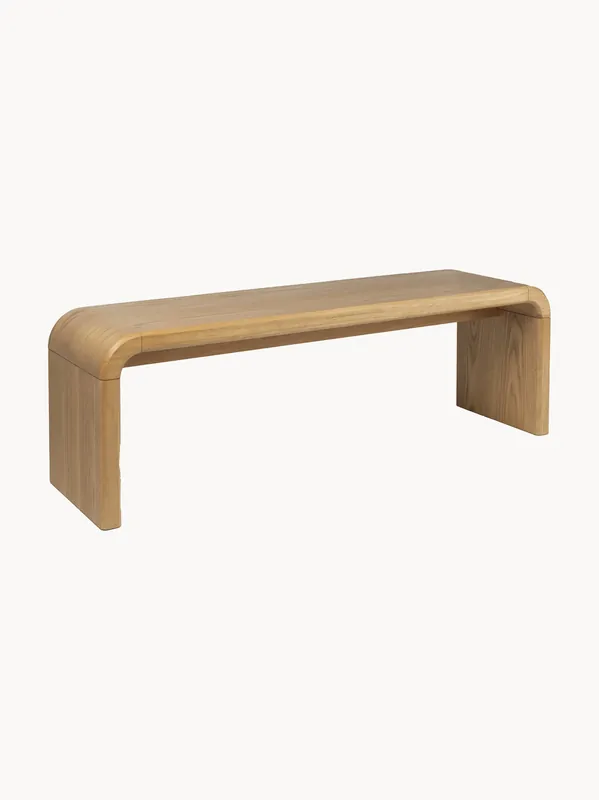 Banco de madera de caucho Brave - Zuiver
