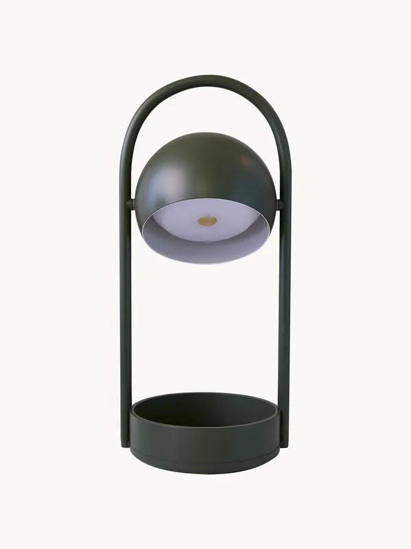 Lámpara de mesa LED regulable Ball, portátil - Frandsen