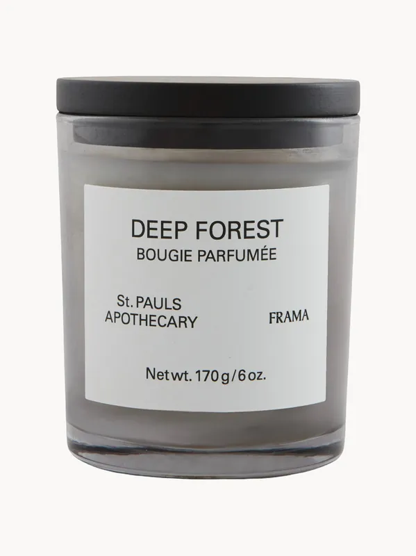 Vela perfumada Deep Forest (naranja, rosa blanca, madera de cedro y pachulí) - FRAMA