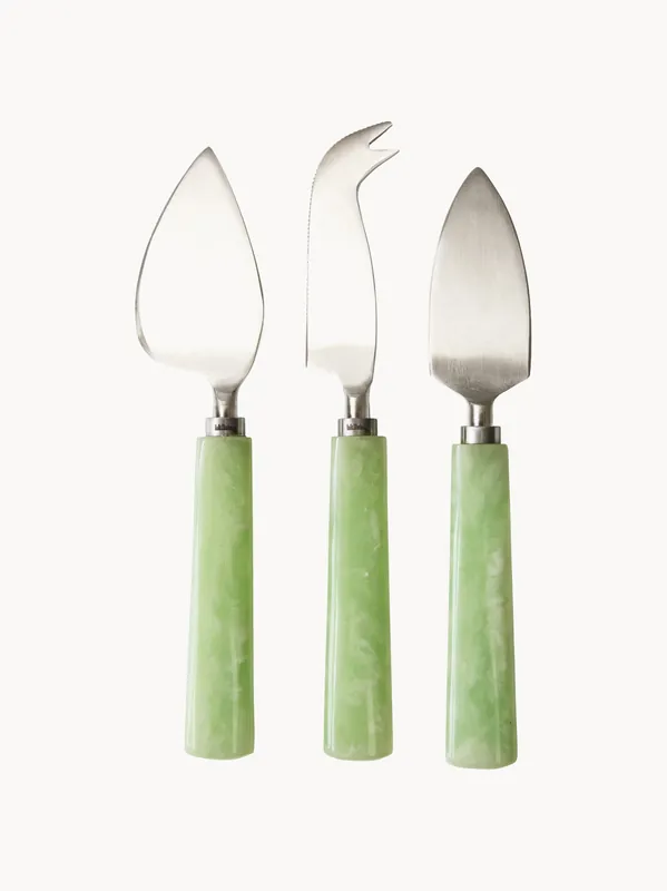 Cuchillos de queso de acero inoxidable Muriel, set de 3 - HKLIVING