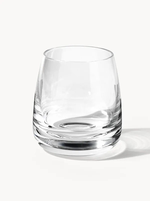 Vasos de vidrio soplado Pedro, set de 4 - Westwing Collection
