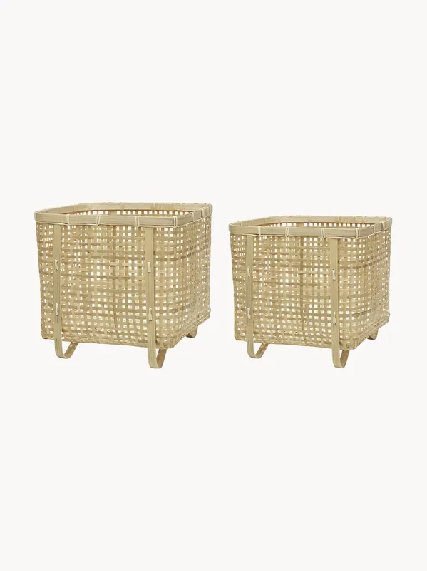 Cestas de bambú Sporta, set de 2 - Oyoy Living Design