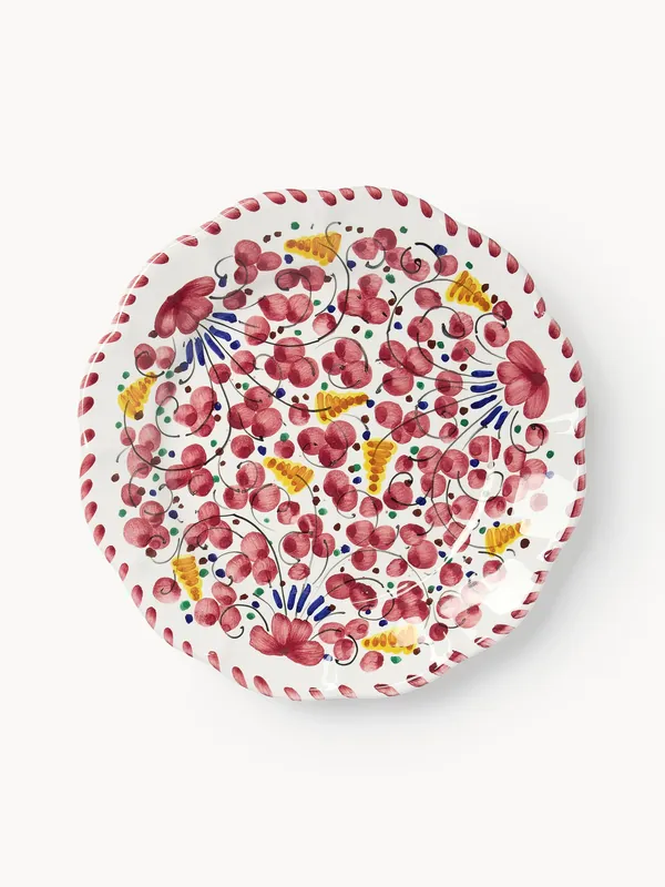 Plato postre artesanal Toscana - Popolo