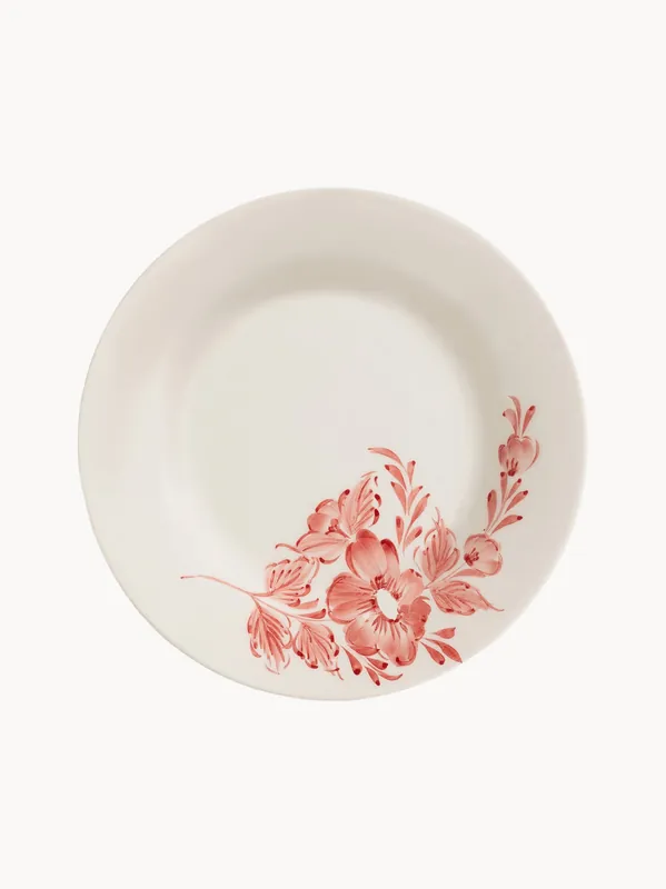 Plato postre pintado a mano Whimsical Rose - Anna + Nina