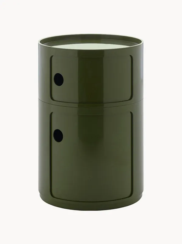 Contenedor de diseño Componibili, 2 módulos, Al 62 cm - Kartell