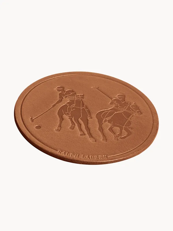 Posavasos de cuero Garrett, set de 4 - Ralph Lauren Home