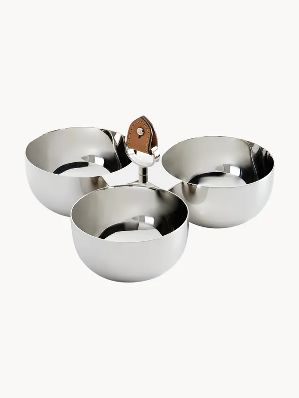 Cuencos para salsas con asa de cuero Wyatt, set de 3 - Ralph Lauren Home