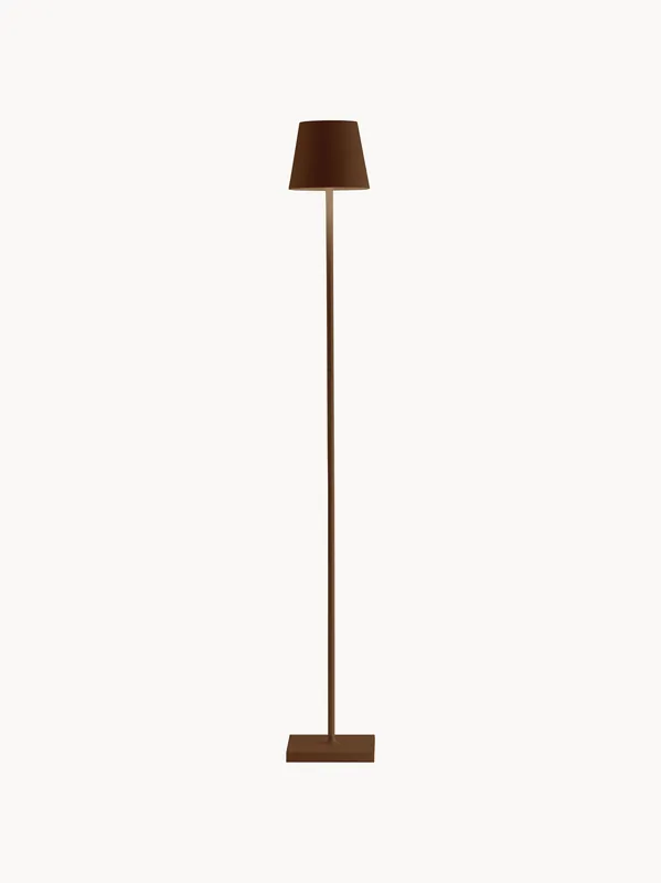 Lámpara de pie LED regulable Poldina Pro L, ajustable en altura - Zafferano