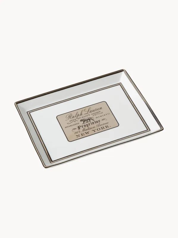 Bandeja decorativa de porcelana Wincott - Ralph Lauren Home