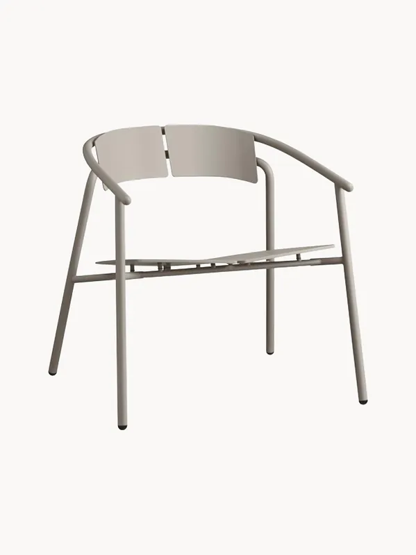 Silla lounge de jardín de metal Novo - AYTM