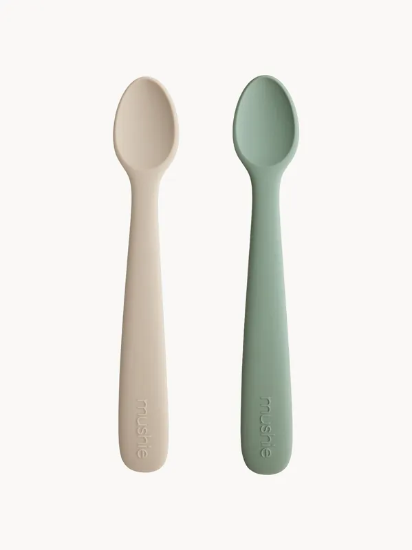 Cucharas infantiles Cambridge, set de 2 - Mushie
