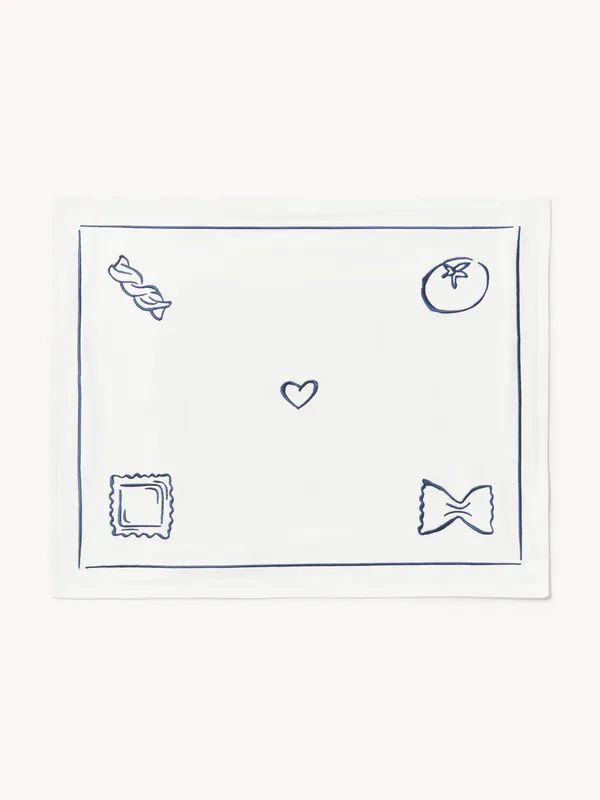 Manteles individuales bordados Tutti, set de 2 - Westwing Collection