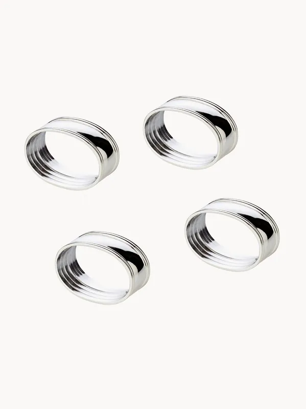 Anillos para servilletas Faden, set de 4 - EDZARD