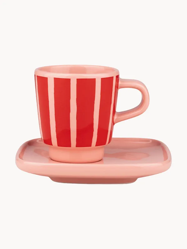 Taza de espresso con platillo Piccolo - Marimekko