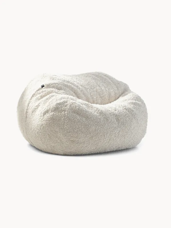 Puf tipo beanbag de borreguillo Vetsak