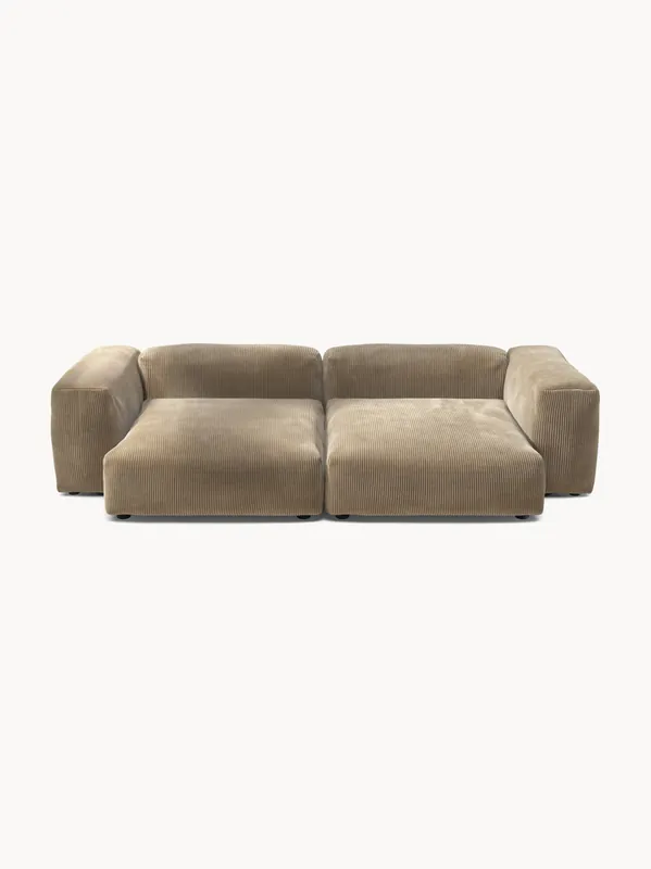 Sofá modular de pana Vetsak (3 plazas)