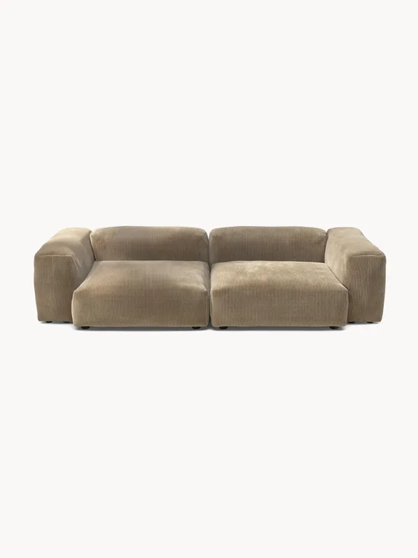 Sofá modular de pana Vetsak (3 plazas)