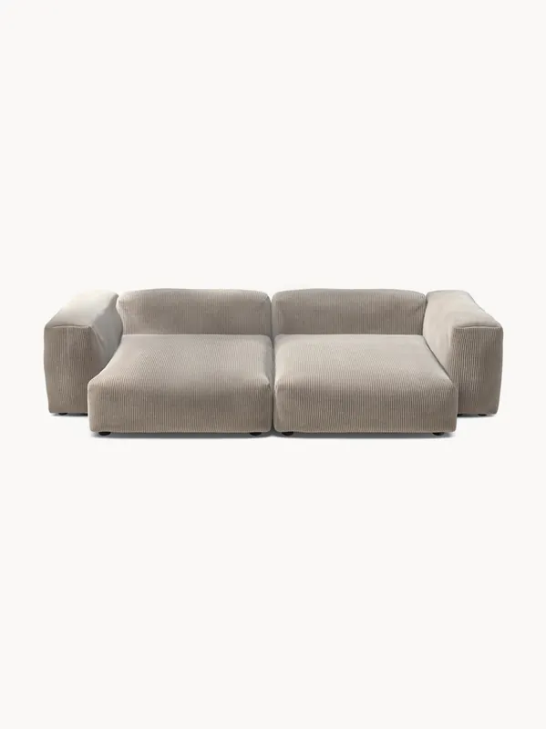 Sofá modular de pana Vetsak (3 plazas)