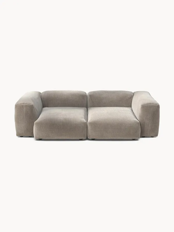 Sofá modular de pana Vetsak (2 plazas)