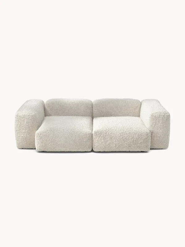 Sofá modular de borreguillo Vetsak (2 plazas)