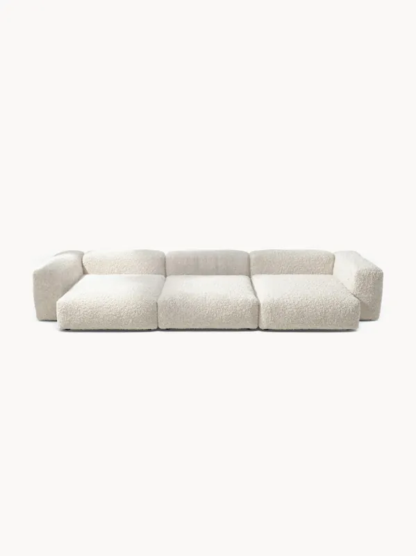 Sofá modular de borreguillo Vetsak (4 plazas)