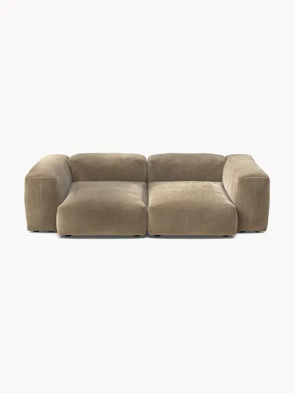Sofá modular de pana Vetsak (2 plazas)