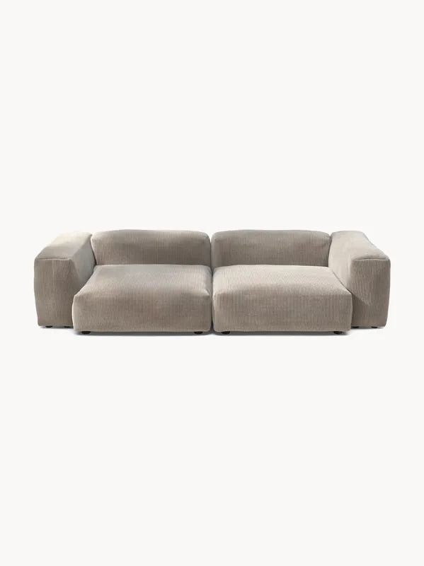 Sofá modular de pana Vetsak (3 plazas)