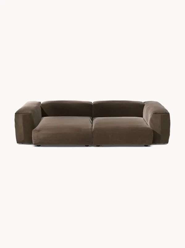 Sofá modular de terciopelo Vetsak (3 plazas)