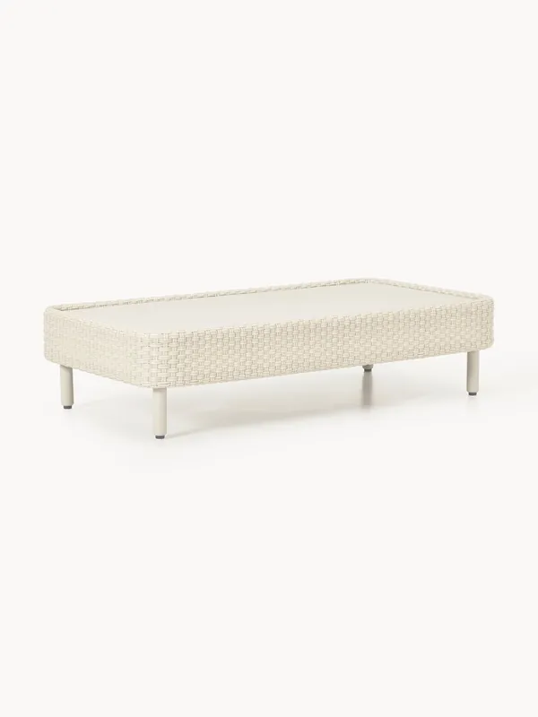 Mesa de centro de jardín con funda protectora Hani - Westwing Collection