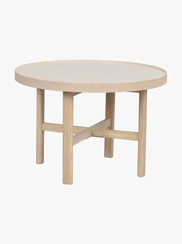 Mesa de centro redonda de roble Marsden, Ø 60 cm - Rowico Home