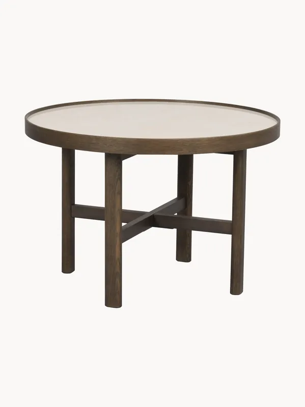 Mesa de centro redonda de roble Marsden, Ø 60 cm - Rowico Home