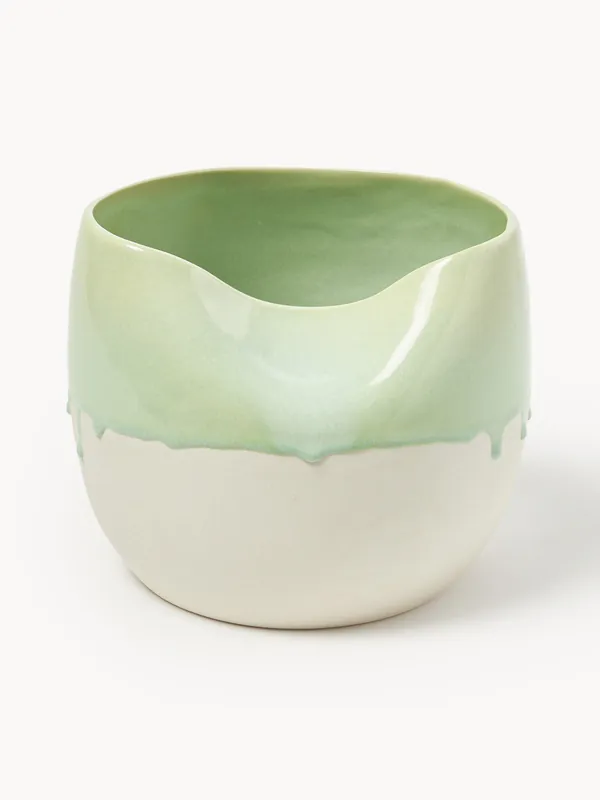 Jarrón con efecto goteo Lane, Al 18 cm - Westwing Collection