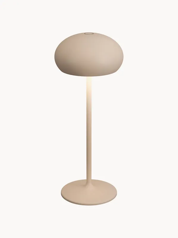 Lámpara de mesa LED regulable para exterior Pebble, portátil - sompex
