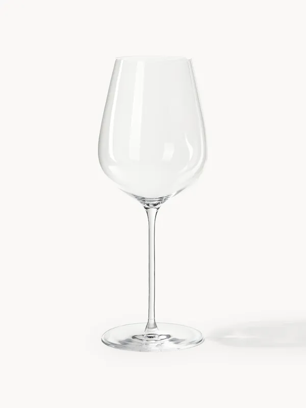 Copas de vino blanco de cristal Galilee, set de 4 - Westwing Collection